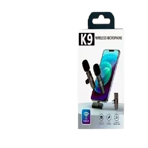 MICROFONO INALAMBRICO DE SOLAPA K9