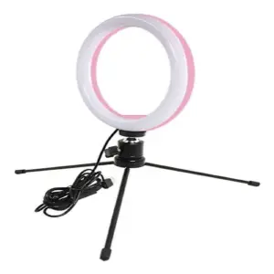 Anillo Aro De Luz Led 16cm Tripode De Me