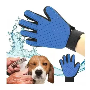 Guante Mascota Silicona Limpiador Pelo