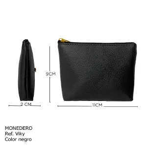Monedero Karla Chacon Viky Negro