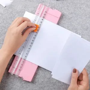 Guillotina de papel cortador con regla e