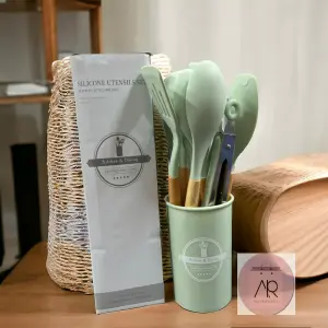 Set Utensilios De Cocina En Silicona 12