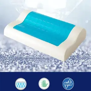 Almohada Ortopédica Cervical con Espuma