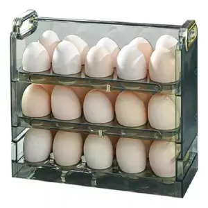 Contendor Organizador De Huevos X30 Par