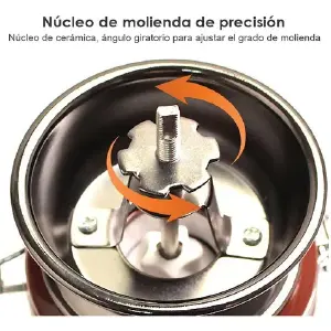 Molino De Café Manual Portátil De Cerámi