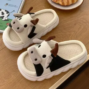 Pantuflas De Vaca
