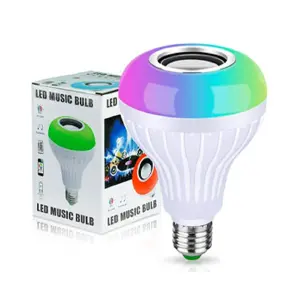 Bombillo Parlante Con Bluetooth Multicol