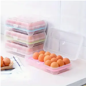 Porta huevos canasta plastico