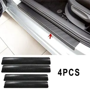 FIBRA DE CARBONO PARA AUTOS X 4