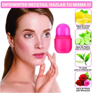 ICE FACE MOLDE SILICONA HIELO FACIAL