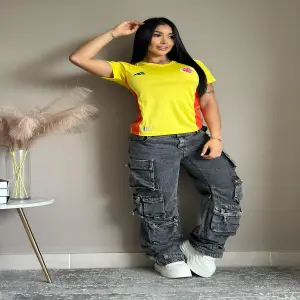 CAMISETA DE COLOMBIA MUJER
