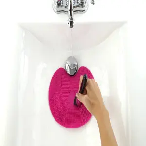 Limpiador de cepillo de maquillaje de si