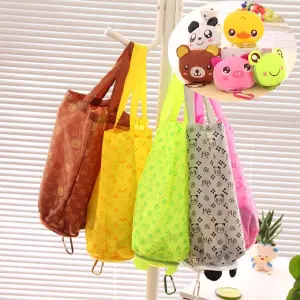 Bolsa de compras plegable con estampado