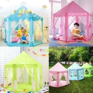 Carpa Infantil Castillo Hexagonal Velo