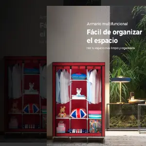 Closet Armable Ropero Guardaropa 88130: El Almacenamiento Perfecto para tu Hogar - Closet Armable Ropero Guardaropa 88130