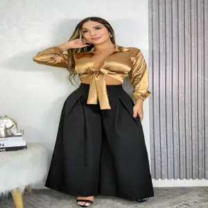 CONJUNTO PALAZZO: Elegancia y Comodidad en una Sola Prenda - CONJUNTO PALAZZO