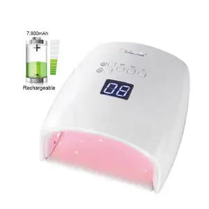 Lampara S10 UV para uñas inalámbrica 48w