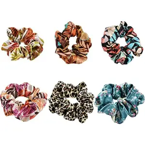 Moñas o Scrunchies De Satín / Bambas