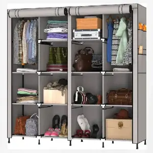 Closet Tela 4 Secciones