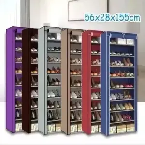 Zapatero 10 Niveles Organizador Forro
