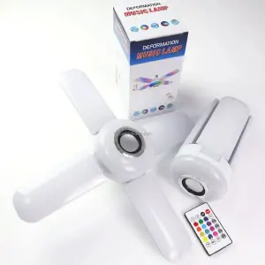 Bombillo Plegable 48W Con Parlante
