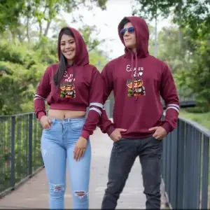 Buzo, Buso Hoodie PAREJA ABUELOS