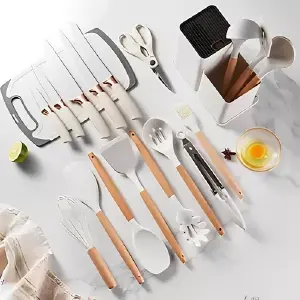 Set Utensilios De Cocina Silicona Juego