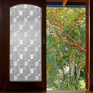 Vinilo Decorativo Estilo Vitral 60603: Ilumina tu hogar con elegancia - Vinilo Decorativo Estilo Vitral 60603