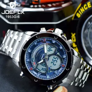 1953G RELOJ JOEFOX ANA DIG METALLICO HOM