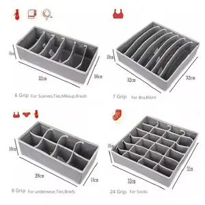 Organizador ropa interior x4