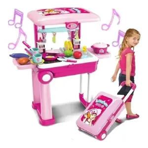 Cocina Infantil tipo maleta viajera