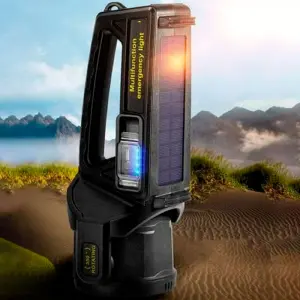 Linterna solar 1000 lúmenes
