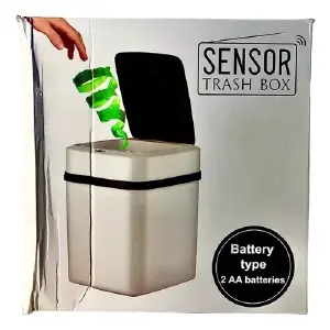 Papelera/caneca con sensor