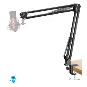 Soporte Brazo Tijera Ajustable Para Micr