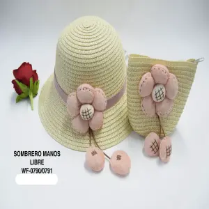 SOMBRERO MANOS LIBRE WF-0790.91 BEISH