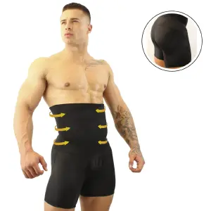 Boxer Reductor con Fajón en Neopreno: Moldea tu Figura con Comodidad - Boxer Reductor con Fajón en Neopreno