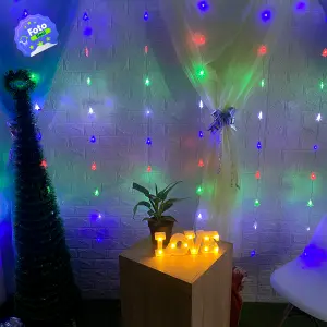 Cortina De Arboles Navideños 2.8 M 1817
