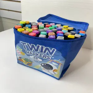 SET DE MARCADORES X48 AZUL