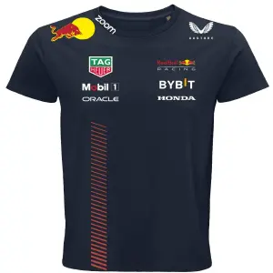Camiseta Redbull Logos (negra)
