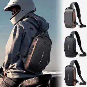 BOLSO DE SEGURIDAD MORRAL ANTI ROBO USB