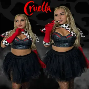 DISFRAZ DE CRUELLA SEXY