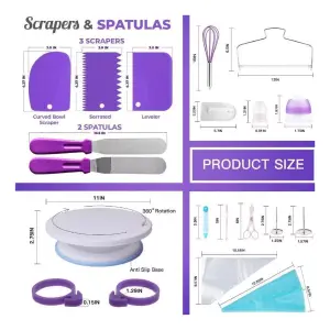 Kit Repostería de 137 piezas