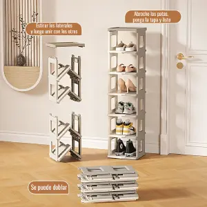 Organizador de Zapatos Plegable 7lvl