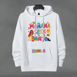 Buzo, Buso Hoodie KAROL G BLANCO