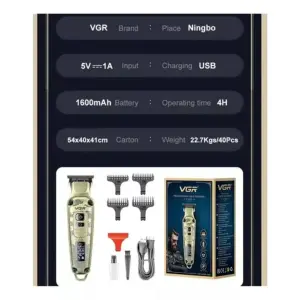Maquina Peluquera VGR V 901