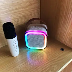 Parlante Y Micrófono Karaoke Bluetooh