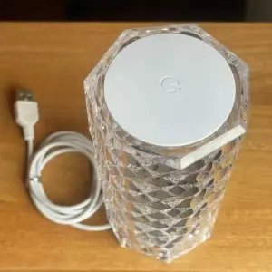 Lampara De Luz Led Cable Diamante
