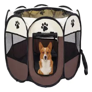 CORRAL DE MALLA PARA PERRO GATO TALLA M