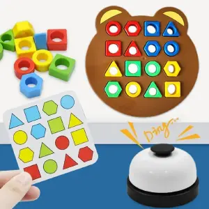 Juego De Mesa Batalla Geometrica (oso)
