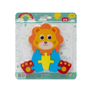 Rompecabezas En Madera Animales Juego